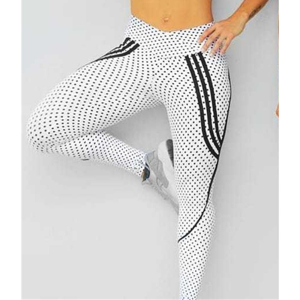 2 Styles Printed Outdoor Sporting High Waist New Style Sportswear Elastic Force Slim Leggings The Clothing Company Sydney