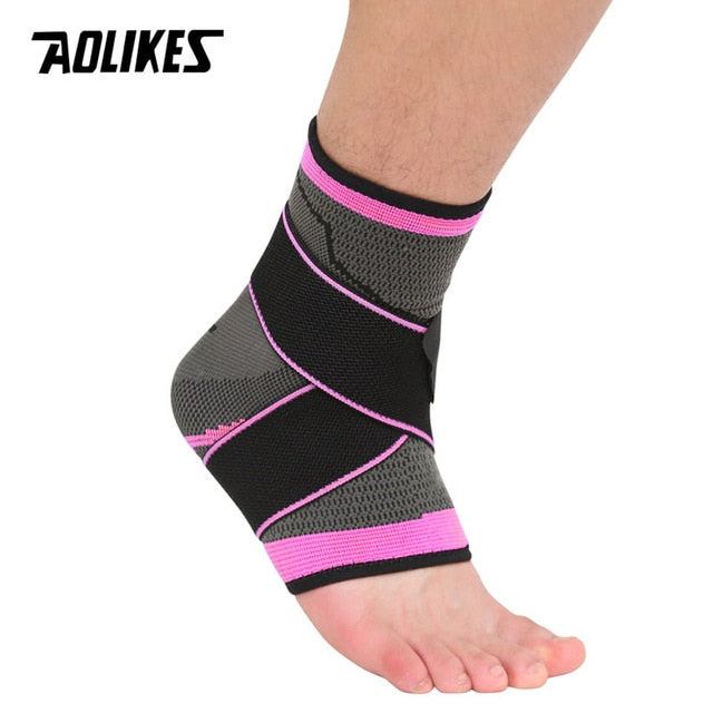 3D Weaving Elastic Nylon Strap Badminton Basketball Football Taekwondo Fitness Heel Protector Ankle Support Brace The Clothing Company Sydney